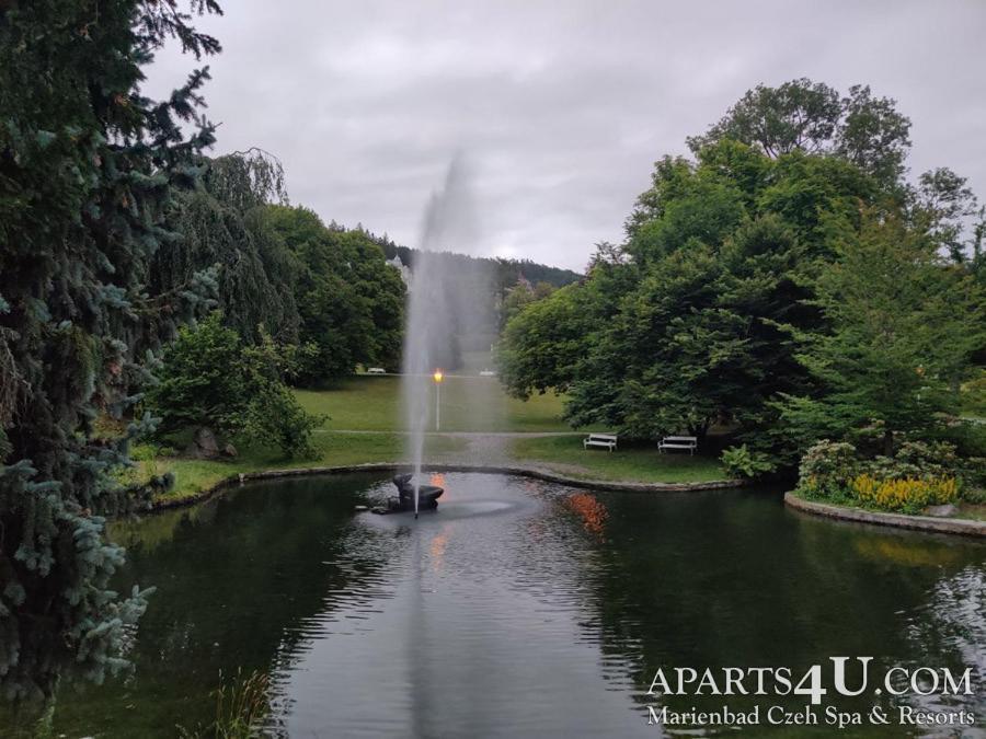 Apartment Grun Wald Marianske Lazne Luaran gambar