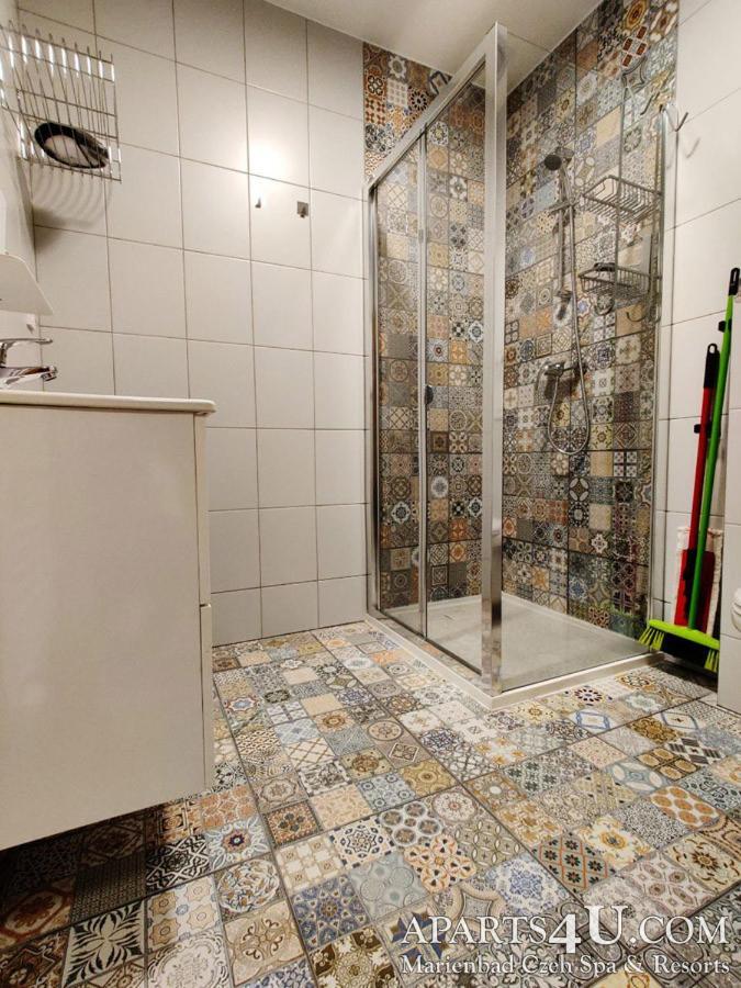 Apartment Grun Wald Marianske Lazne Luaran gambar
