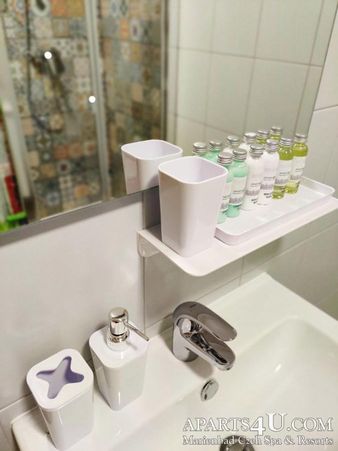Apartment Grun Wald Marianske Lazne Luaran gambar