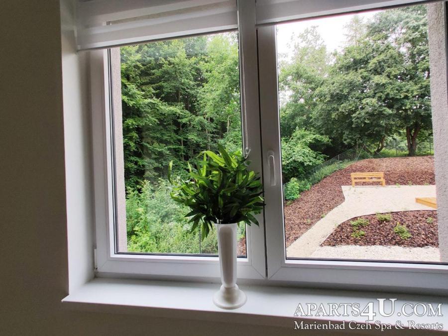 Apartment Grun Wald Marianske Lazne Luaran gambar