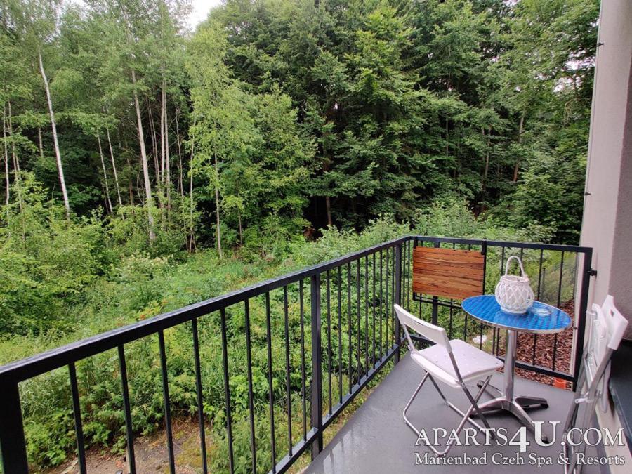 Apartment Grun Wald Marianske Lazne Luaran gambar